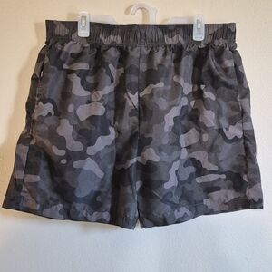 Men's Camo Gray Shorts